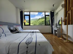 A cloud home stay in zhaoxing dong village