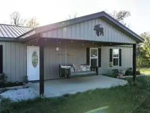 The Moose Lodge by the Buffalo River.