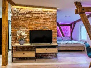 Brick and Wood Apartment