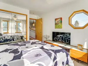 Private Beach & Sauna: Lakefront Deckerville Home!