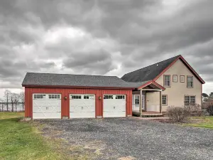 Waterfront Home with Dock and Beach on Lake Champlain!