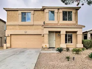 San Tan Mountain Escape with Patio and Pool Access!
