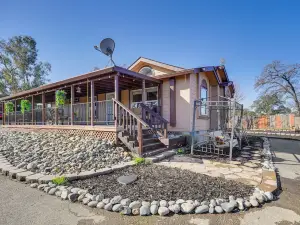 Covered Patio: Lincoln Vacation Rental!