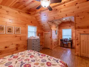 Creekside Cabin with Game Room and Fire Pit - Charming Family Haven