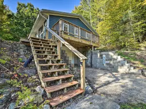 Secluded Suttons Bay Abode with Fire Pit, Near Lakes