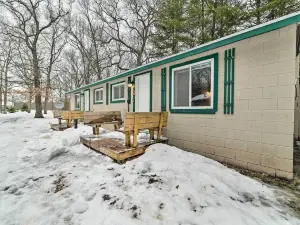Cabin in the Huron-Manistee National Forest!