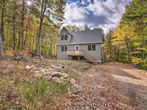 Secluded New Durham Home w/ Mtn & Lake Views!