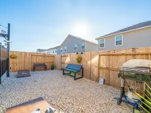 Relax in this 3-bedroom retreat with games, fitness patio, and cozy charm!