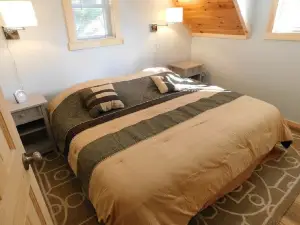 Quiet river front or sportsman getaway. ATV access. Family friendly .