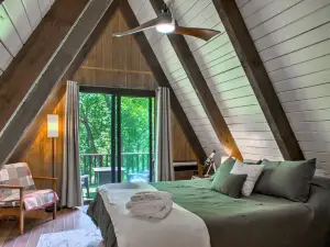 Mountain Air and Outdoor Adventures Await - Cozy A-Frame Retreat