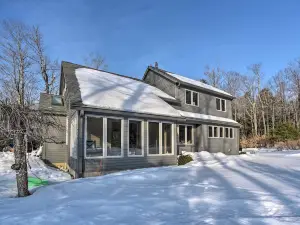 Berkshires Home on 11 Acres w/ Pond & 2 Fire Pits!
