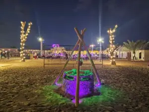 Sunset luxury camp