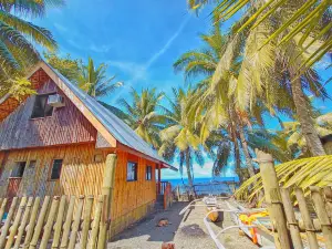 Beach Front Bamboo House