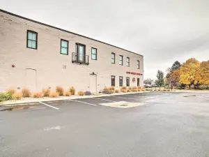 Luxe Manistee Condo w/ Balcony & River Views!