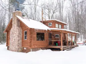 Off-Grid Clean, Cozy Log Cabin 4.95 Star Rating 86 Reviews