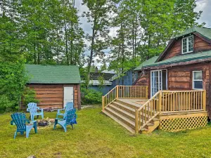 Rustic Caroga Lake Retreat Fish, Hike and Ski!