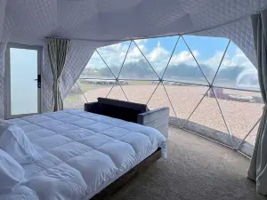 Geo DOME - King Bed - Flatonia Glamping & RV Resort