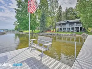 Coldwater Family Retreat with Boat Dock and Grill!