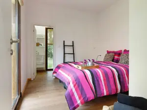 Modern Lodge with Wood Stove Near Almelo