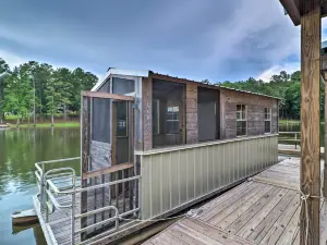 Rustic-Chic Riverfront Home w/ Dock, Deck & Canoes