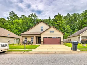 Family Friendly Calera Getaway w/ Game Room!