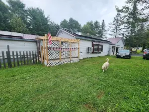 Cozy quiet house with rustic vibe.   Bedroom with private bathroom for guest use