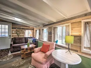 Creekside Stoney Cabin w/ 180 Ft of River Frontage
