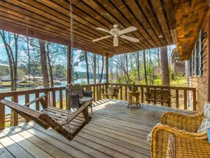 LAKEFRONT, Newly renovated pristine property. Great views, boathouse, firepit.
