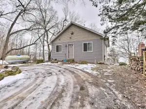 Lakeside Cottage Escape with Private Dock and Deck!