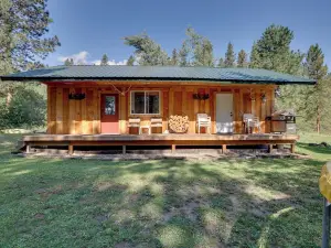 로비 크릭 파크에서 아늑한 시골 캐빈!