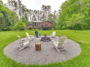River Access On-Site Schroon Lake Gem on 21 Acres