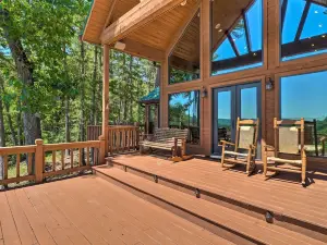 Peaceful Cabin w/ Deck + Scenic Mtn Views!