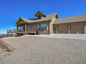 Private Hilltop Home w/ Expansive View & Grill!