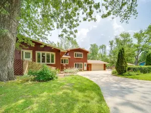 Lake Erie Getaway with Private Pool and Yard!