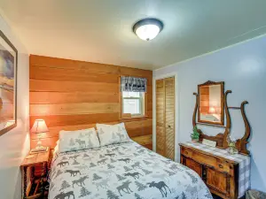 Fish, Hike & Relax: Riverfront Manistique Cabin