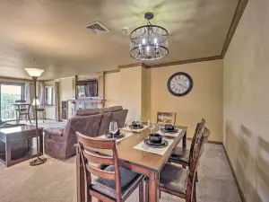 Golf Course & Lake Views: Cozy Afton Condo!