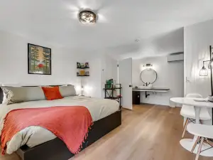 Hiker's studio with mountain views & fast WiFi - dog-friendly