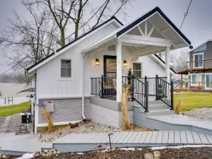Montpelier Lake House w/ Deck, Dock & Fireplace!