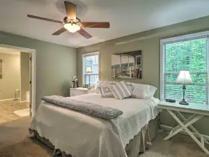 Lakefront House with Private Dock and Fire Pit!