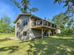 Family-Friendly Lakefront Home with Deck!