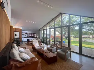 River house for relaxation and remote work station