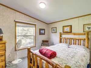 Waterfront Family Home with Yard on Portage Lake