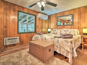 Near Hiking Trails: Woodsy Pine Cabin w/ Fire Pit