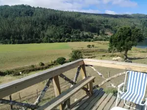 Cabaña Con Tinaja Lago Lleu Lleu