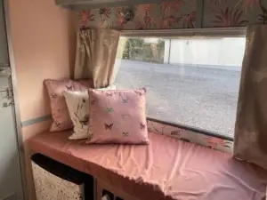 Molly the Vintage Caravan.
