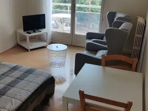 Comfortable studio with balcony in Chatel Guyon