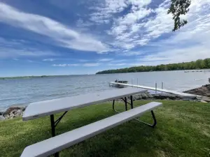 Lakefront retreat with kayak, dock, Adirondack chairs, & stellar views - dogs ok