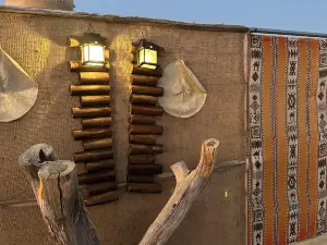 Golden dude Bedouin camp