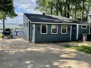 Lake House on the water close to the marina