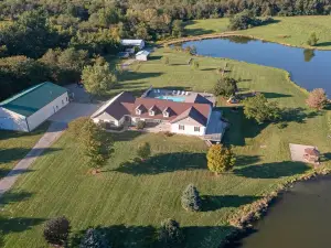 Beautiful Country Setting with Heated Inground Pool and Stocked Pond
